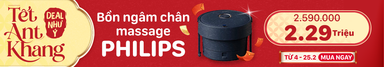 Bồn ngâm chân massage PHILIPS PPM6501