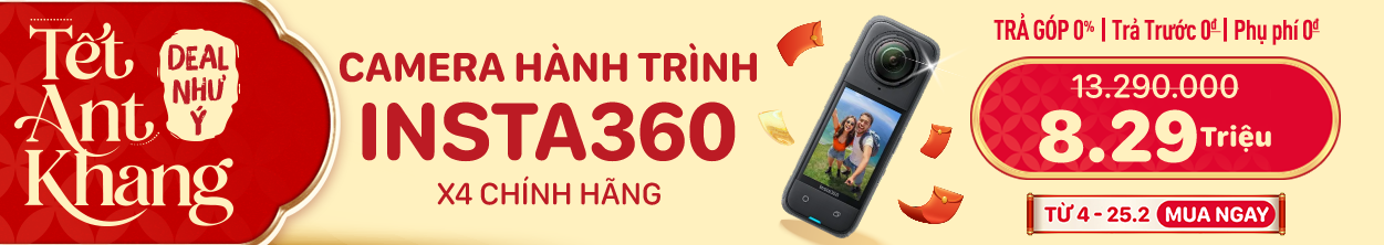 CAMERA HÀNH TRÌNH INSTA 360 X4 CHÍNH HÃNG