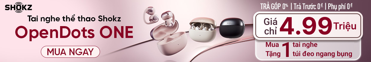 Tai nghe Bluetooth thể thao Shokz OpenDots ONE