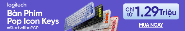 Bàn phím không dây Logitech Pop Icon Keys