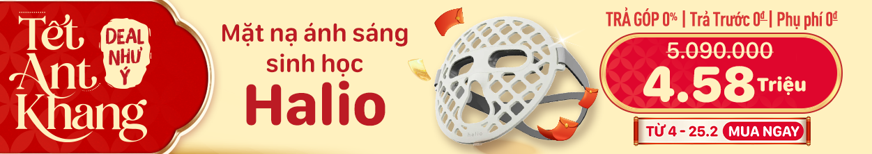 Mặt nạ ánh sáng sinh học Halio Pureglow