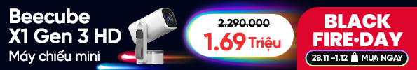 Máy chiếu mini Beecube X1 Gen 3 HD