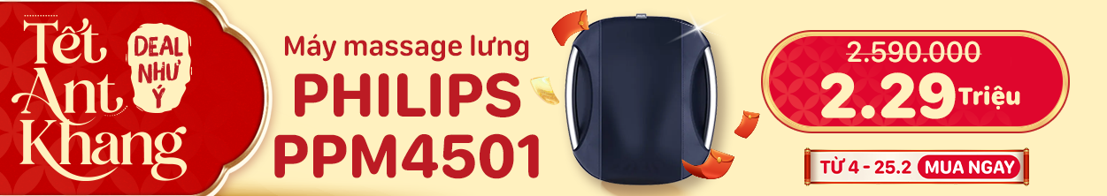 Máy Massage lưng Philips PPM4501