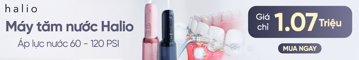 Máy tăm nước Halio Ultraclean Express Hydro Floss