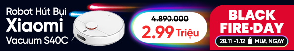 Robot hút bụi lau nhà Xiaomi Vacuum S40C