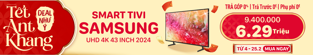 SMART TIVI SAMSUNG UHD 4K 43 INCH 2024 (43DU7000)